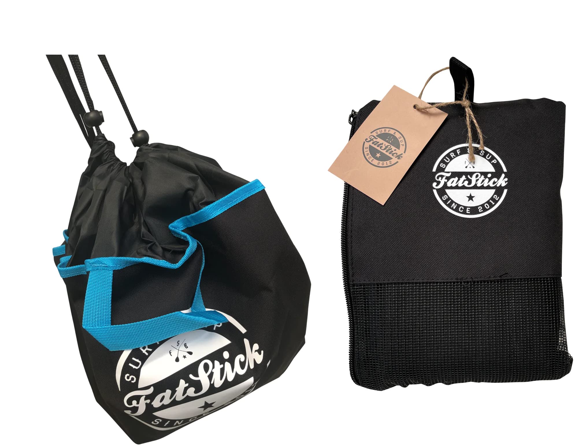 FatStick Waterproof Changing Mat - Converts into Wetsuit Bag or Carry Bay for Beach Wear - Ideal for SUP Paddle Boarding, Surfing, Diving & Swimming