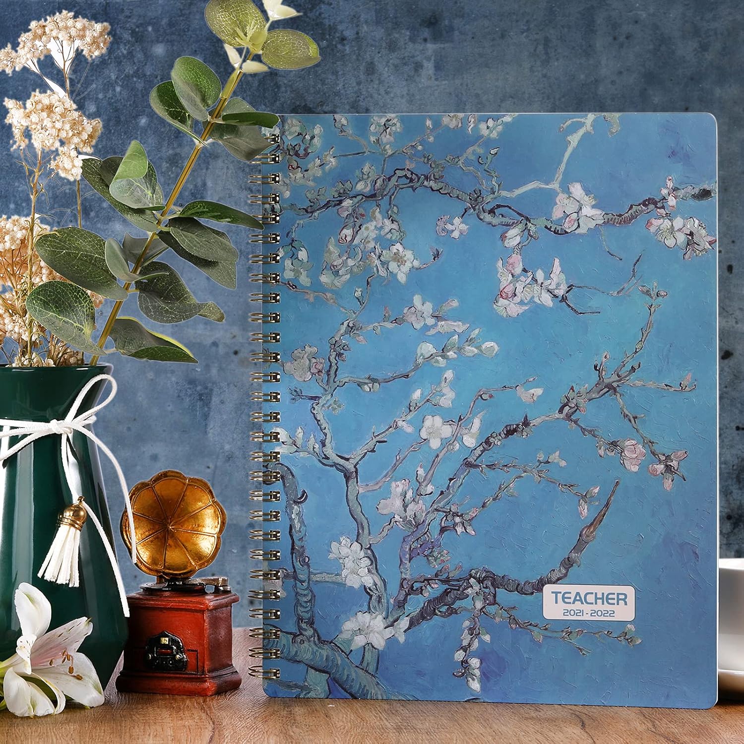 Teacher Planner 2021-2022 - Academic Lesson Planner from July 2021 - June 2022, 8'' x 10'', Lesson Plan Book, Weekly & Monthly Lesson Planner with Quotes : Office Products