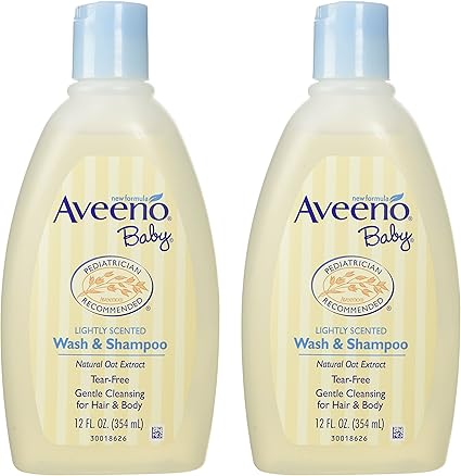 aveeno baby wash & shampoo 12 oz