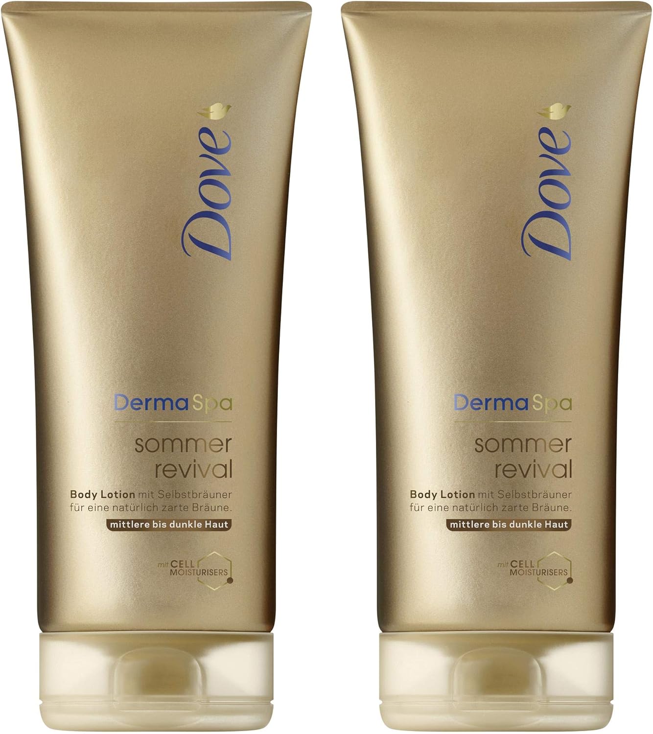 Dove DermaSpa Sommer revival Selbstbräuner Body Lotion dunkel (200ml)
