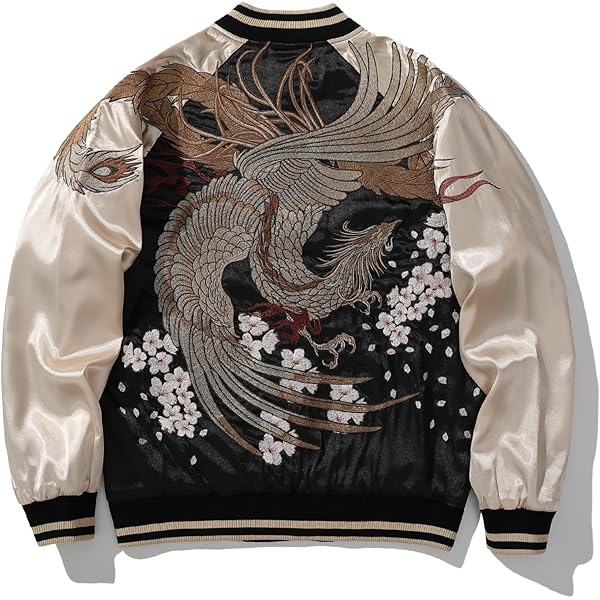 USTZFTBCL Japanese Style Harajuku Baseball Jacket With