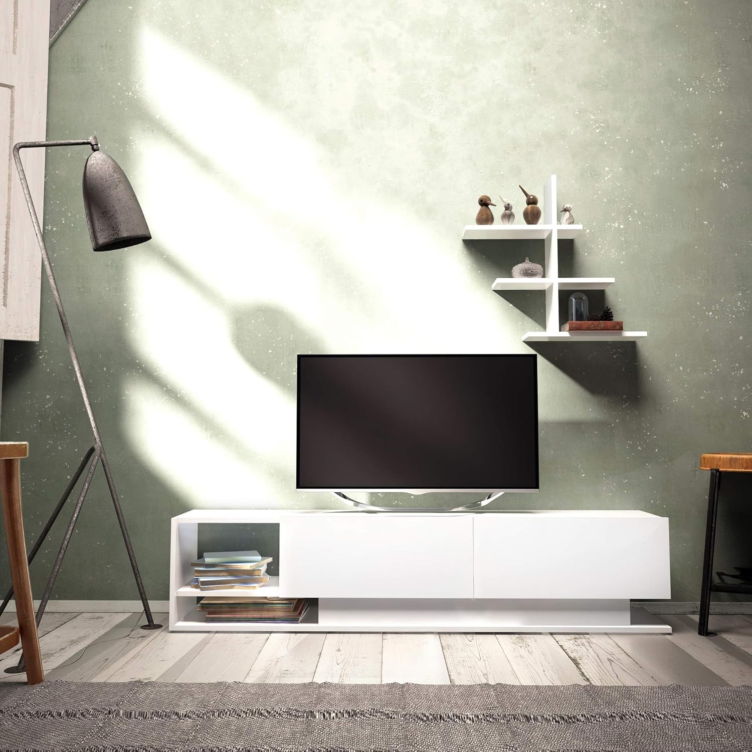 Best Home Entertainment Center 71 Inch Height Vintage Oak