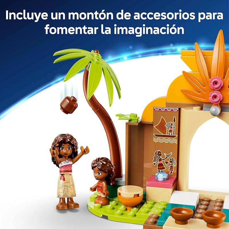 Casa e Barco da Aldeia das Princesas Disney 43282