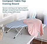 Honey Can Do BRD-01292 Folding Table Top Ironing Board Multi-Colour view 5