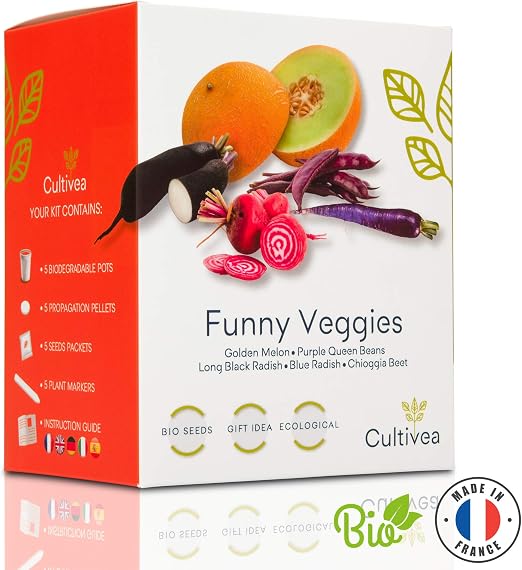 Cultivea – Mini Kit Huerto de Verduras Insólitas – 100% Semillas ...