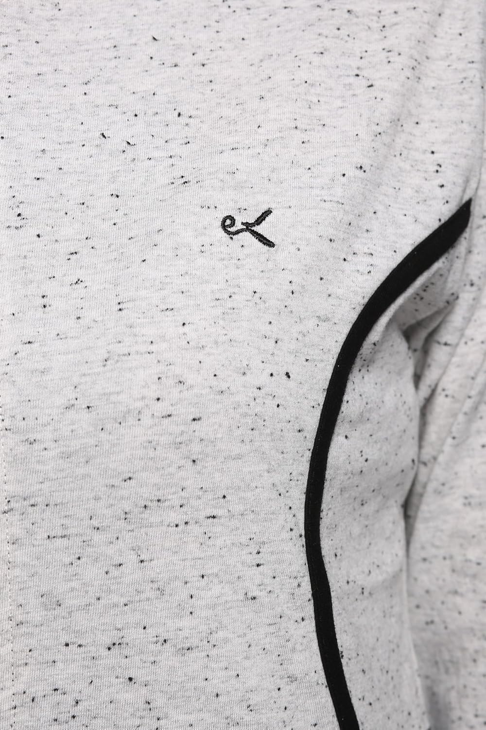 ex10sive women's front zipper cotton blended active wear top and bottom set