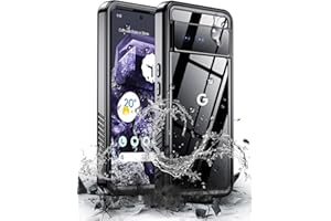 Hualele Pixel 8 Waterproof Case IP68 Underwater Case with Built-in Screen and Lens Protector, Rugged Full Body Sealed Heavy D