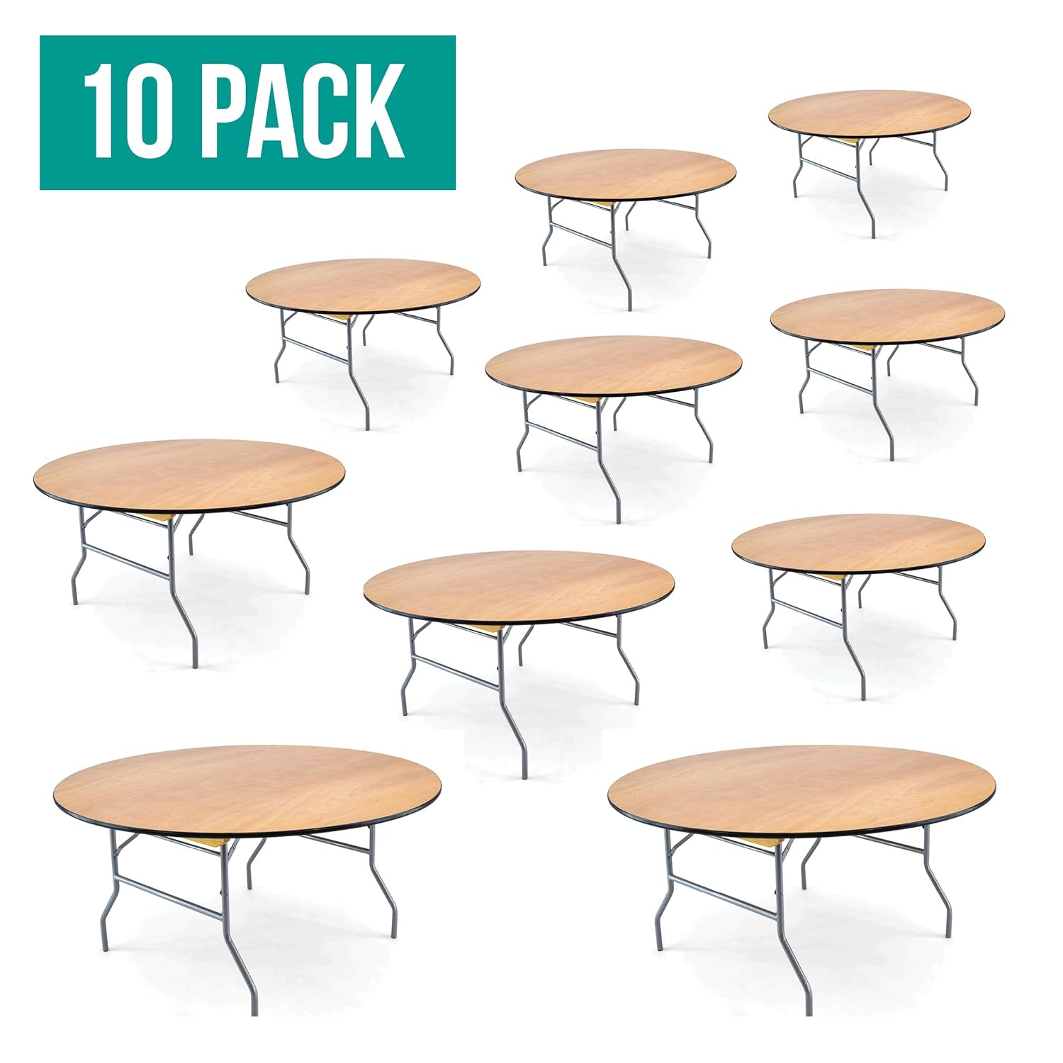 Best 60inch folding table round