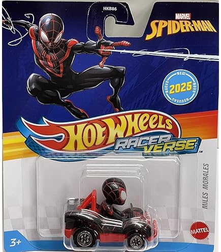 Amazon.com: Hot Wheels RACERVERSE Spider-Man : Toys & Games