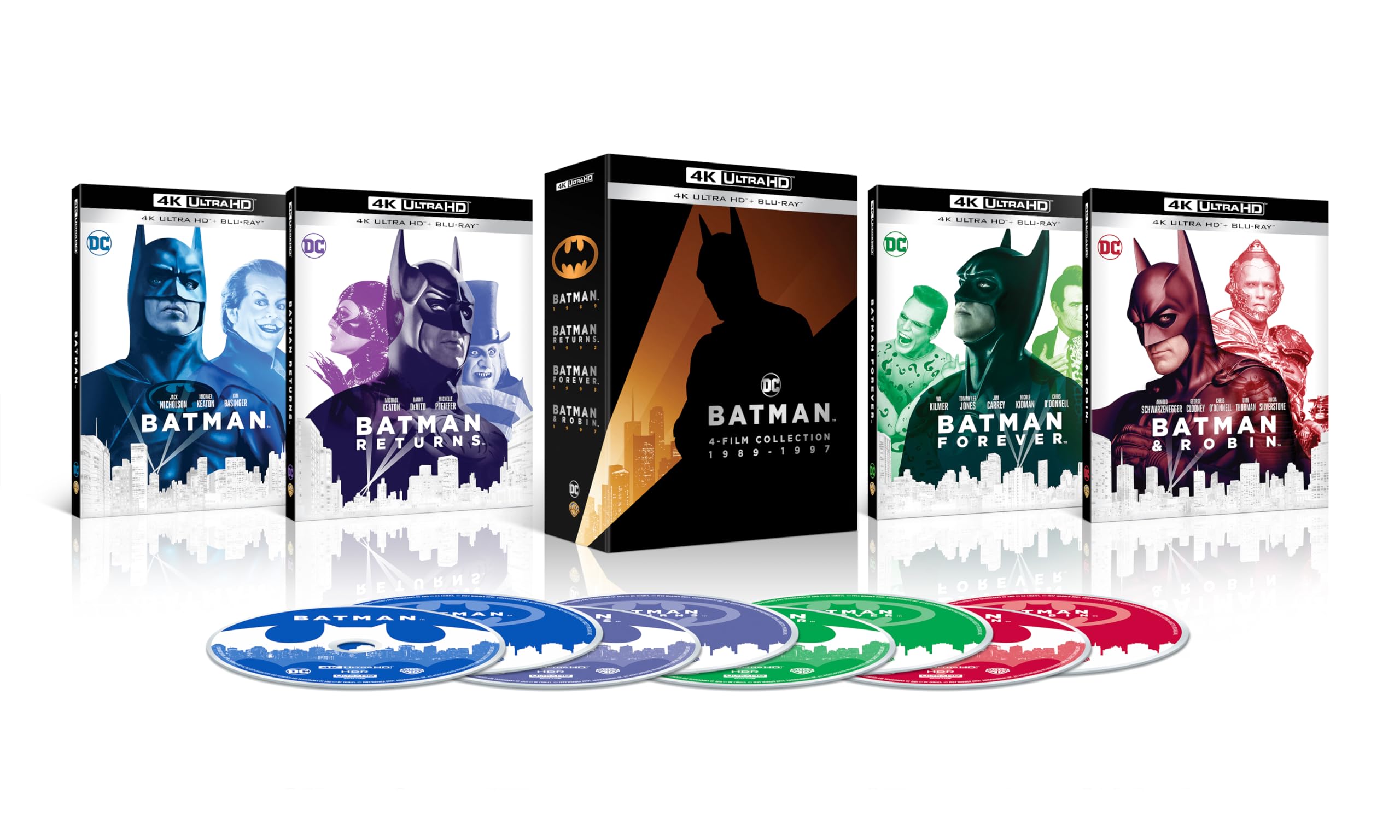Batman 4K Film Collection (4K Ultra HD + Blu-ray) Image