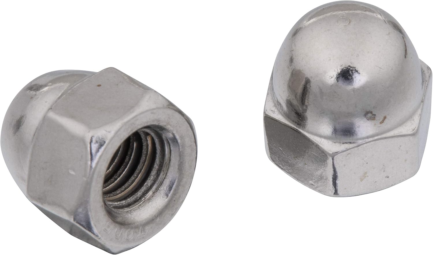 1/4”20 Stainless Acorn Cap Nut (50 Pack), by Bolt Dropper, 304 (188