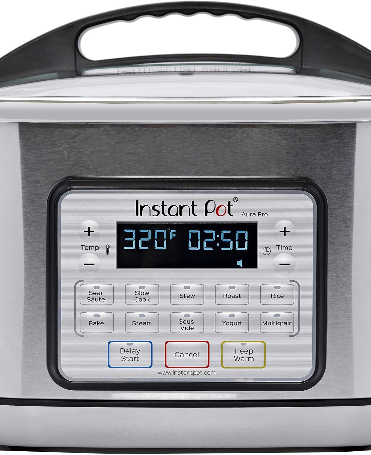 Instant Pot Aura Pro Multi-Use Programmable Slow Cooker with Sous Vide, 8 Quart, No Pressure Cooking Functionality: Kitchen & Dining