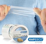 Rapesco 1751 Strong Packing Tape 50mm x 60m Clear Pack of 3 view 2