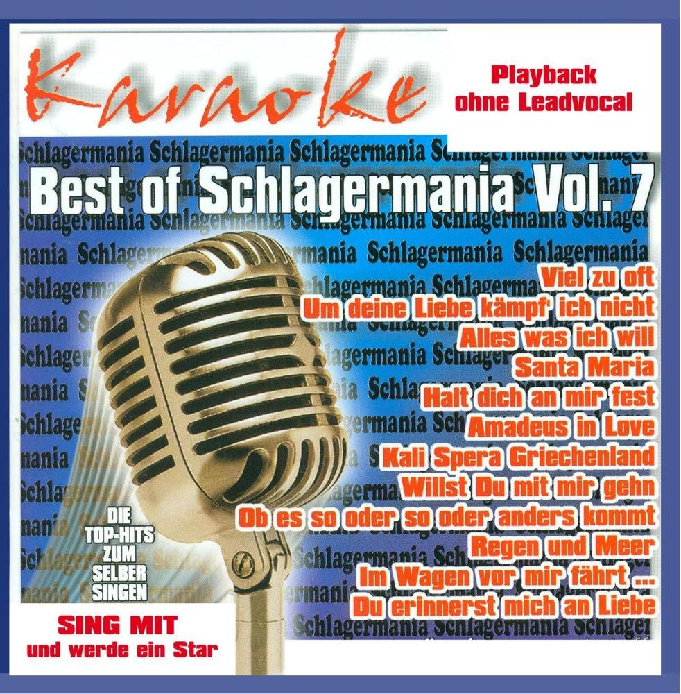 Karaoke Best Of Schlagermania Amazon Com Music