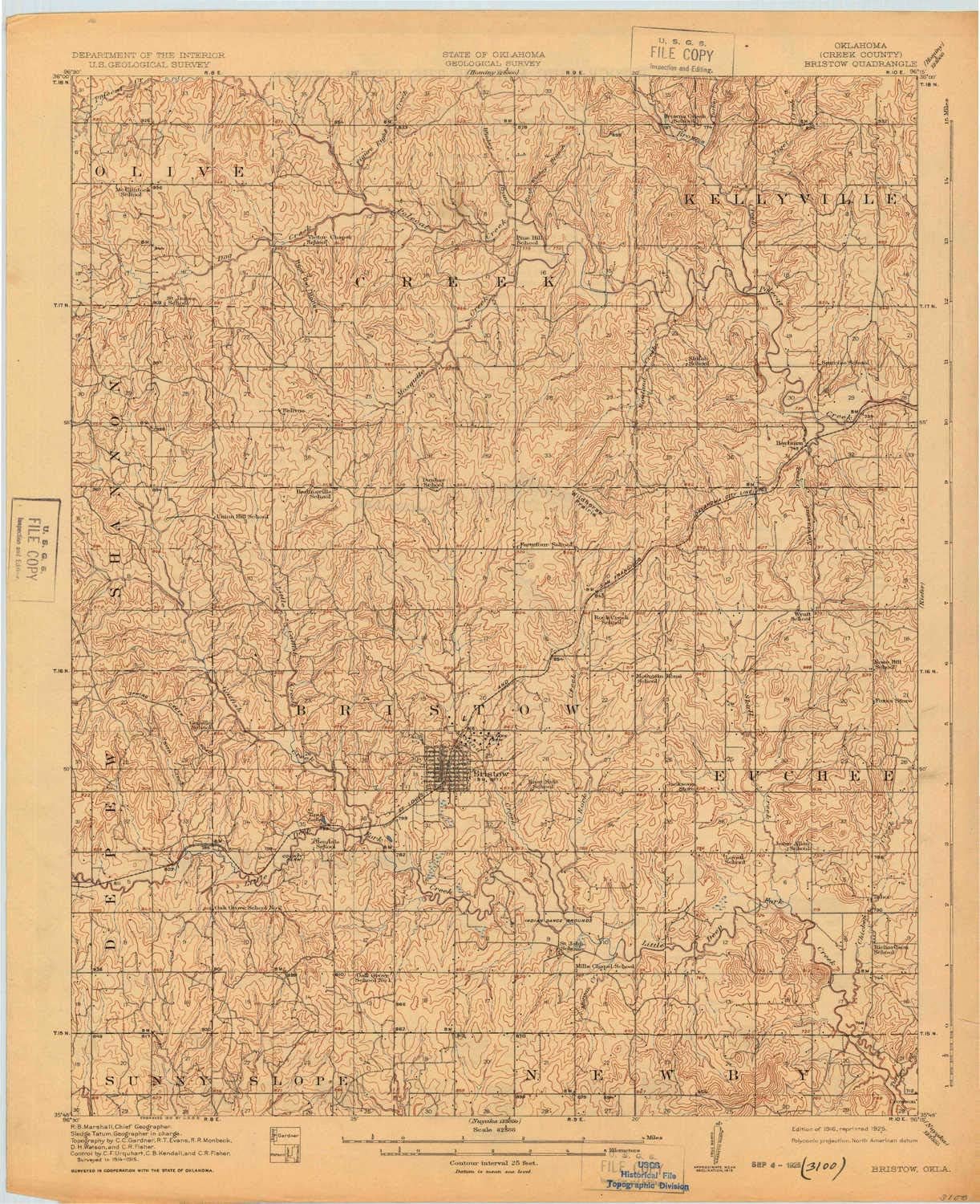 Bristow Ok Topographic Map Topoquest vrogue.co