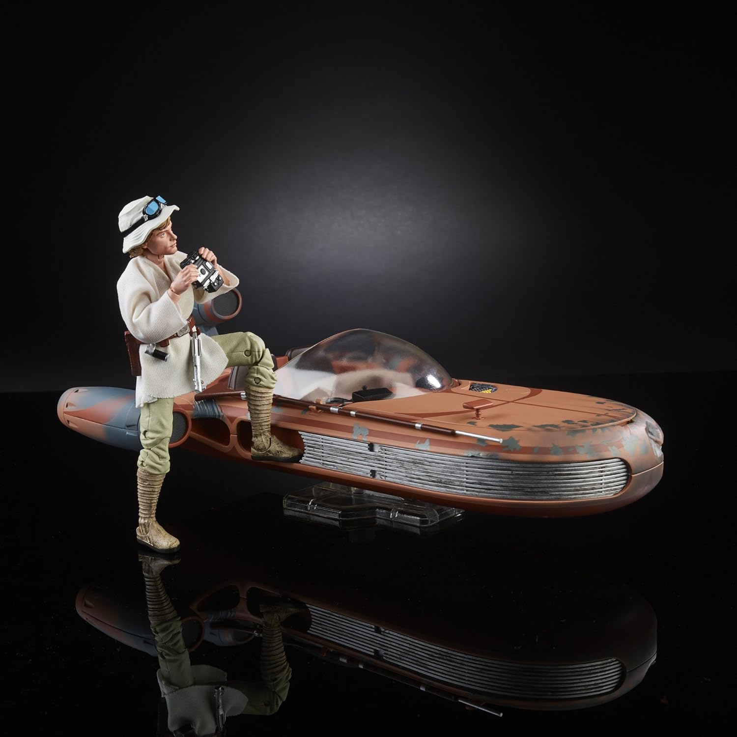 luke skywalker landspeeder black series