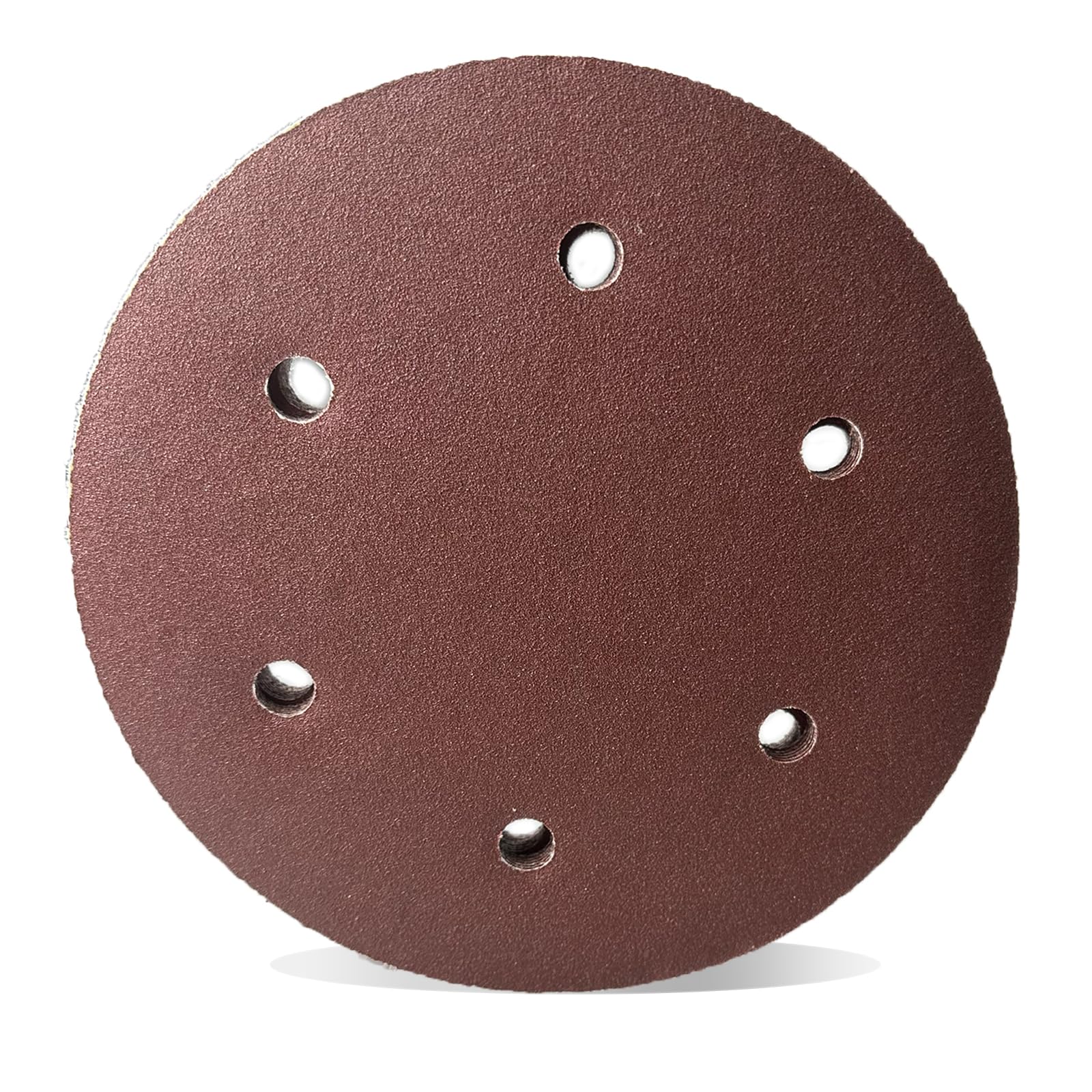 Mimhooy 225mm Sanding Disc Hook and Loop 120 Grit Sandpaper 9 Inch 6 Hole Sanding Discs For Drywall Sander(16 Pcs)