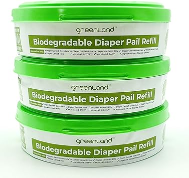 biodegradable diaper pail bags