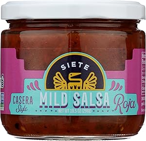Siete Salsa Mild Casera 10.5 OZ
