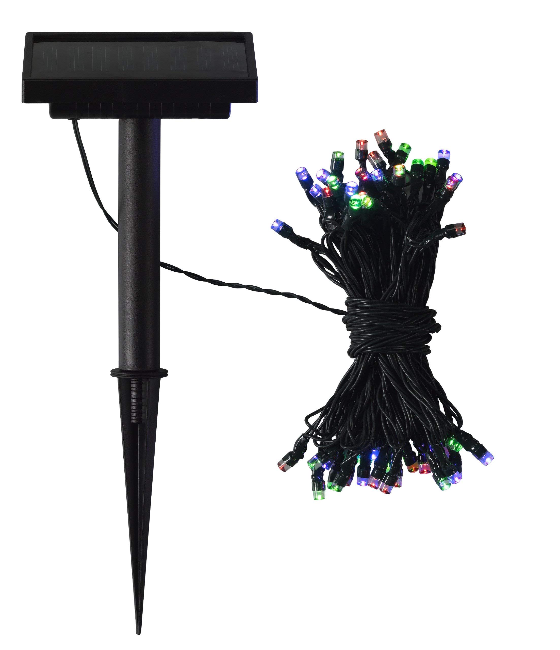 Smart Solar 50x Coloured LED Light String 6.9m