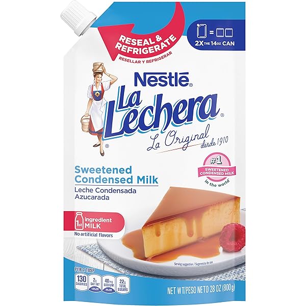 NESTLE LA LECHERA SWEETENED CONDENSED MILK, 28 OZ...
