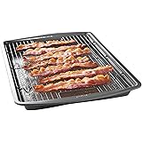 GoodCook 15" x 10.5" Premium Nonstick Carbon Steel Crispy Bacon Multipurpose Baking Pan Set