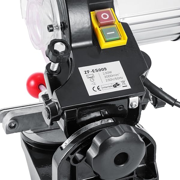 VEVOR ELECTRIC CHAINSAW SHARPENER, 230W PROFESSIONAL MULTI-ANGLE ADJUSTABLE CHAIN GRINDER 3000RPM, ELECTRIC CHAINSAW BLADE SHARPENER FOR 1/4″ TO 2/5″ CHAINS