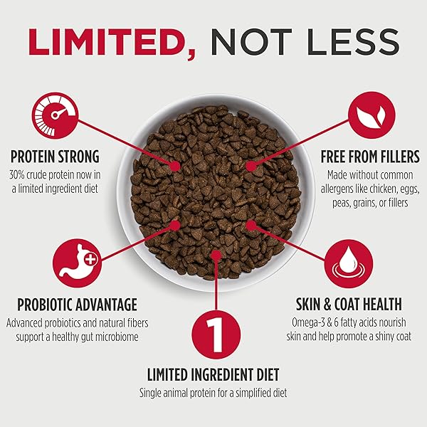 NULO FREESTYLE LIMITED INGREDIENT DRY DOG FOOD – HIGH PROTEIN SALMON RECIPE, NATURAL GRAIN FREE DOG FOOD FOR PUPPIES & ADULTS, SMALL, MEDIUM AND LARGE BREED KIBBLE, 5.5LB BAG