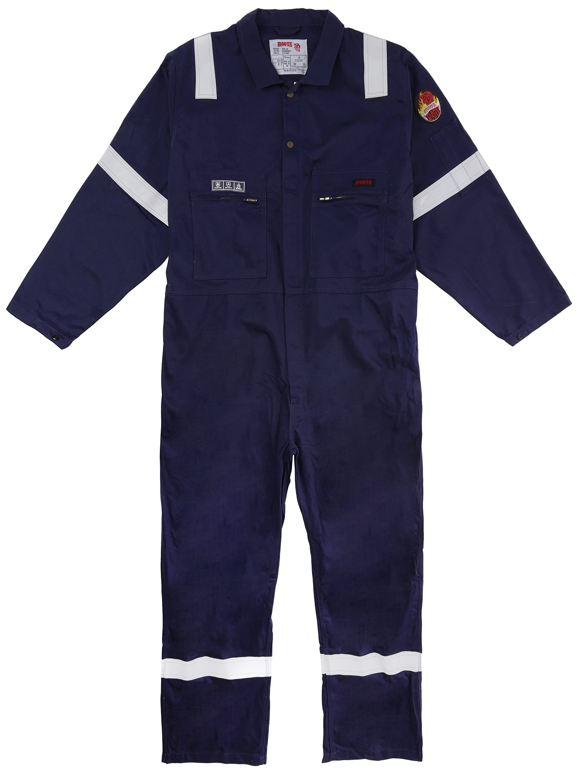 Roots Original RO18090 Flame Buster Classic Nordic Work Overalls Size 50, Navy