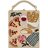 JW PEI Women's Book Shape Clutch Bag