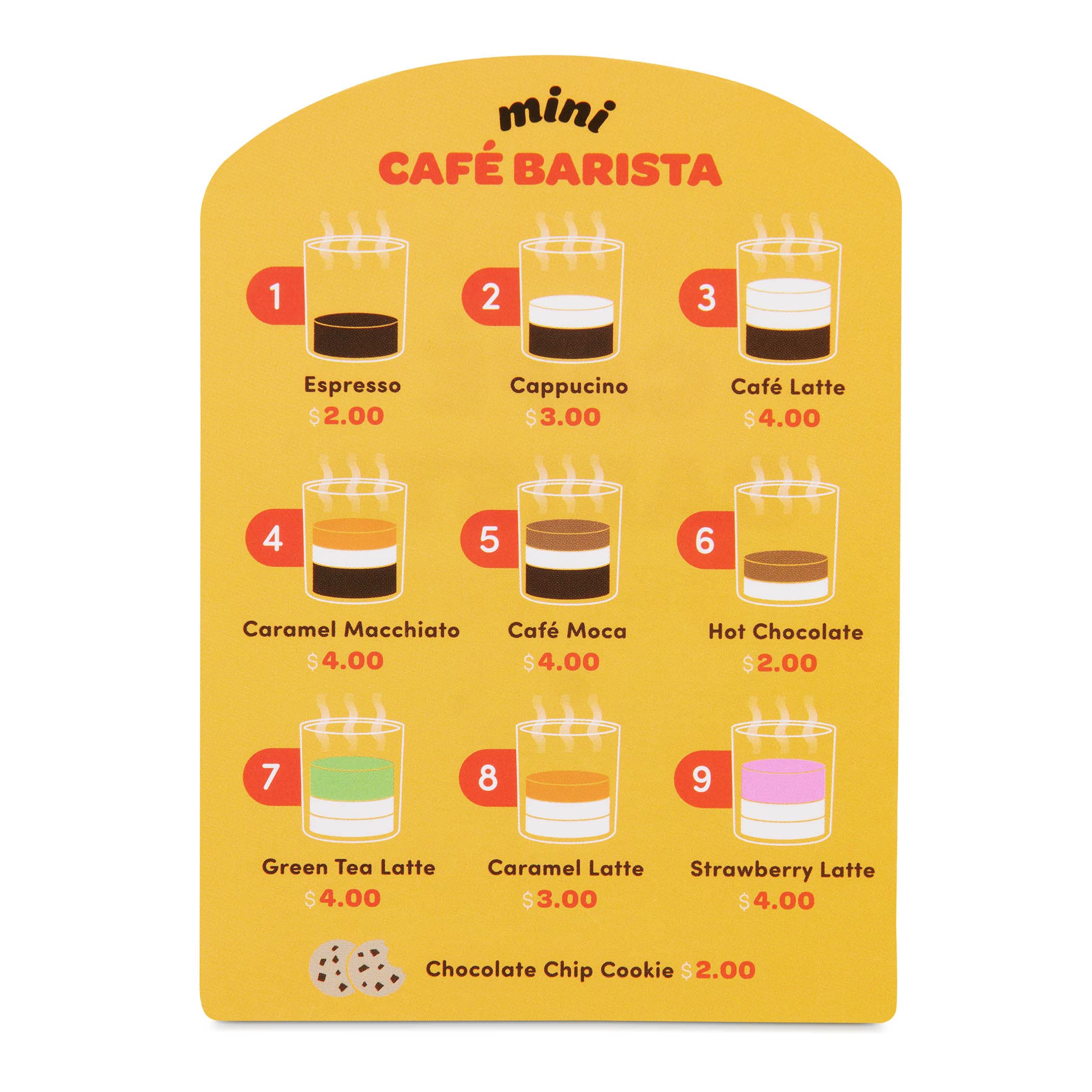 Battat Education – Wooden Barista Playset – Realistic Toy Coffee Maker with 22 Accessories for Pretend Play, Play Kitchen Toy, Encourages Creative Roleplay and Fine Motor Skills for Toddlers 2+ Years