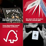 Bicycle Bicycle Aviary Playing Cards Deck Air Cushion Finish Black Green view 8