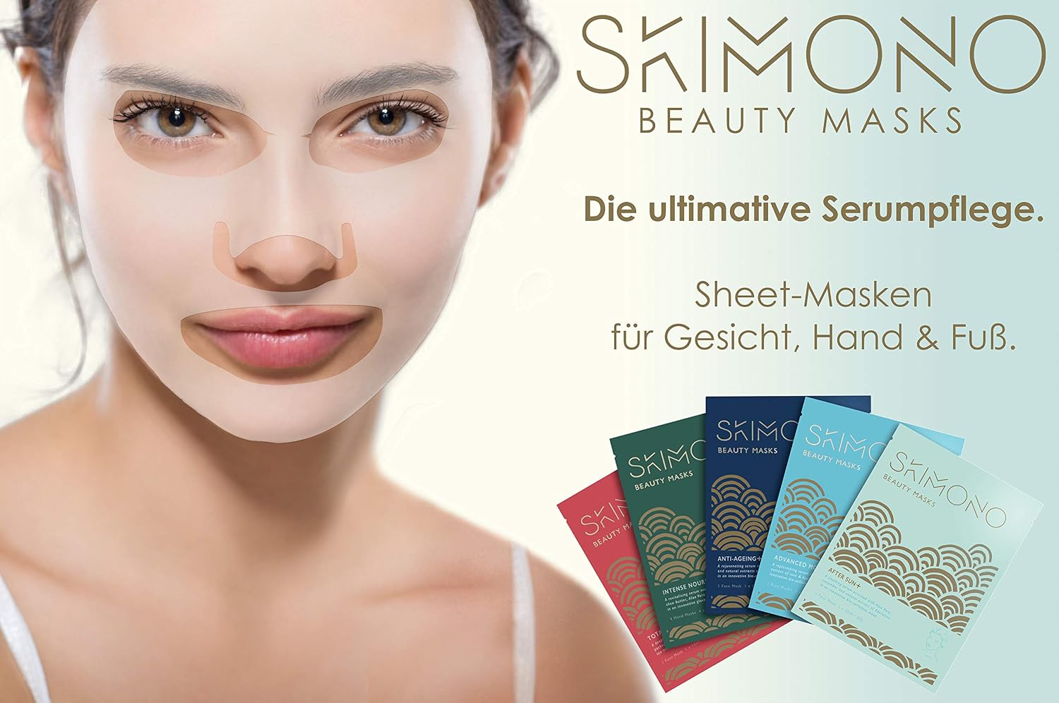 Skimono Moisturising Foot Mask Socks for Dry Cracked Feet Repair (4 works), Deep Hydration Foot Treatment with Shea Butter - Image 5