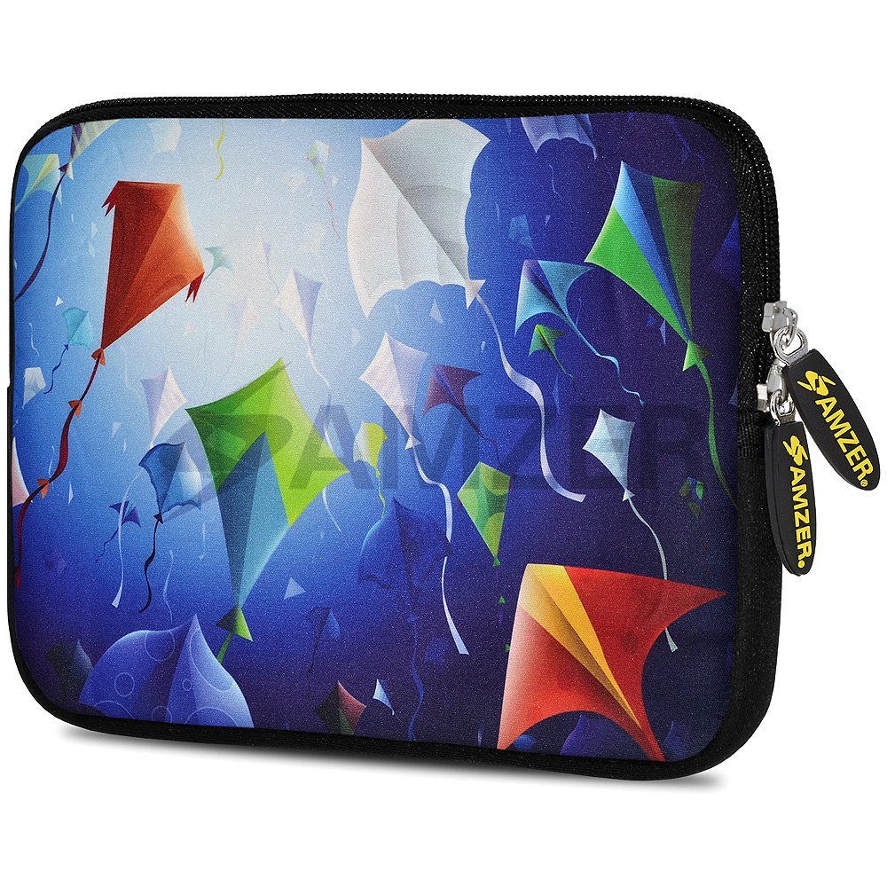Amzer Colored Fishes Design Neoprene Soft Sleeve for Up to 10.5 inch Tablet โ image 1