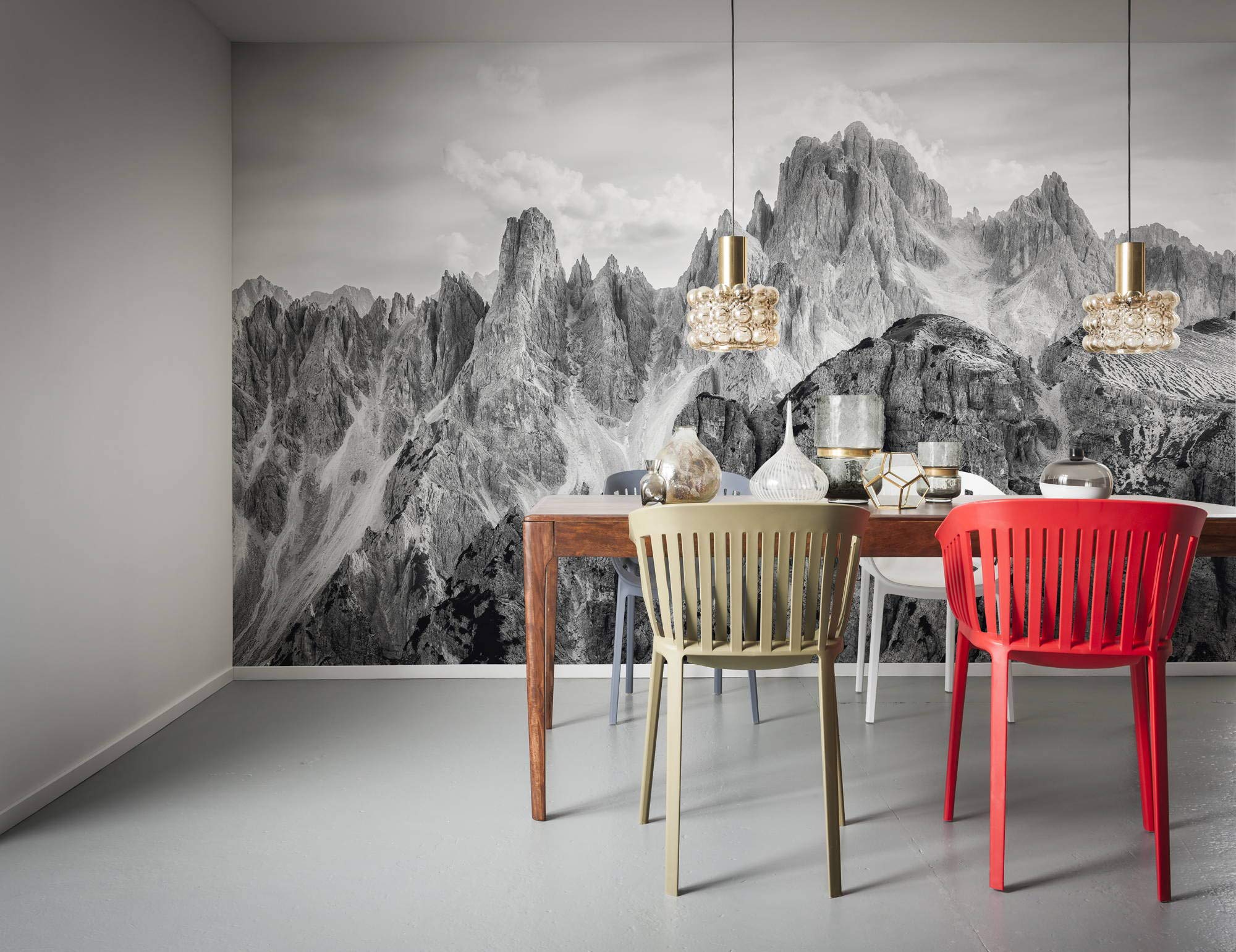 Komar Non-Woven Photo Wallpaper Peaks 400 x 250 cm (Width x Height)