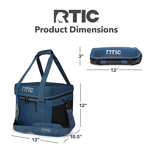 RTIC 28 Can Everyday Cooler, Soft Sided Portable Insulated Cooling
