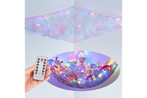 Beinou Stuffed Animals Net or Hammock Kids Toy Storage Organizer Holder Corner Stuffed Animals Storage Hanging Mesh For Kids Room Girls Playroom Decor