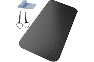 EVEME Fitness Equipment Mat,Exercise Equipment Mat,Treadmill Mat, Exercise Bike Mat, Workout Mats for Home Gym Mats Gym Flooring Rubber Workout Mat Fitness Mat Large Yoga Mat Cardio Mat for Weightlifting