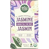 Whole Foods Market, Tea Green Jasmine Organic, 20 Count