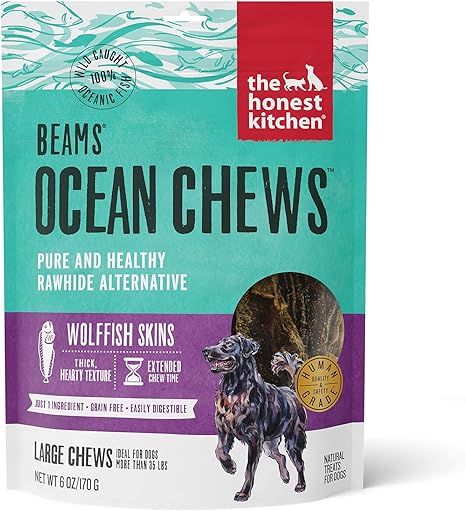 Amazon Com The Honest Kitchen Wolffish Ocean Chews Grain Free