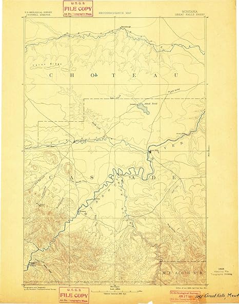 Map Of Great Falls Montana - Maping Resources