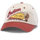 AMERICAN NEEDLE Unisex Indian Motorcycle Officially Licensed Adjustable Snapback Baseball Hat