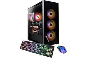 iBUYPOWER Scale Orange Gaming PC Desktop Computer (AMD Ryzen 5 5500 CPU, NVIDIA GeForce RTX 3050 6GB GPU, 16GB DDR4 Non-RGB 3200MHz RAM (8x2), 500GB NVMe SSD, WiFi Ready, Windows 11 Home) - SCA5N3501
