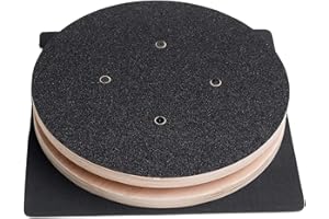 Twist Board for Exercise 12in Large Wooden Non-Slip Ab Workout Equipment Portable for Slimming and Strengthening Twist Board 