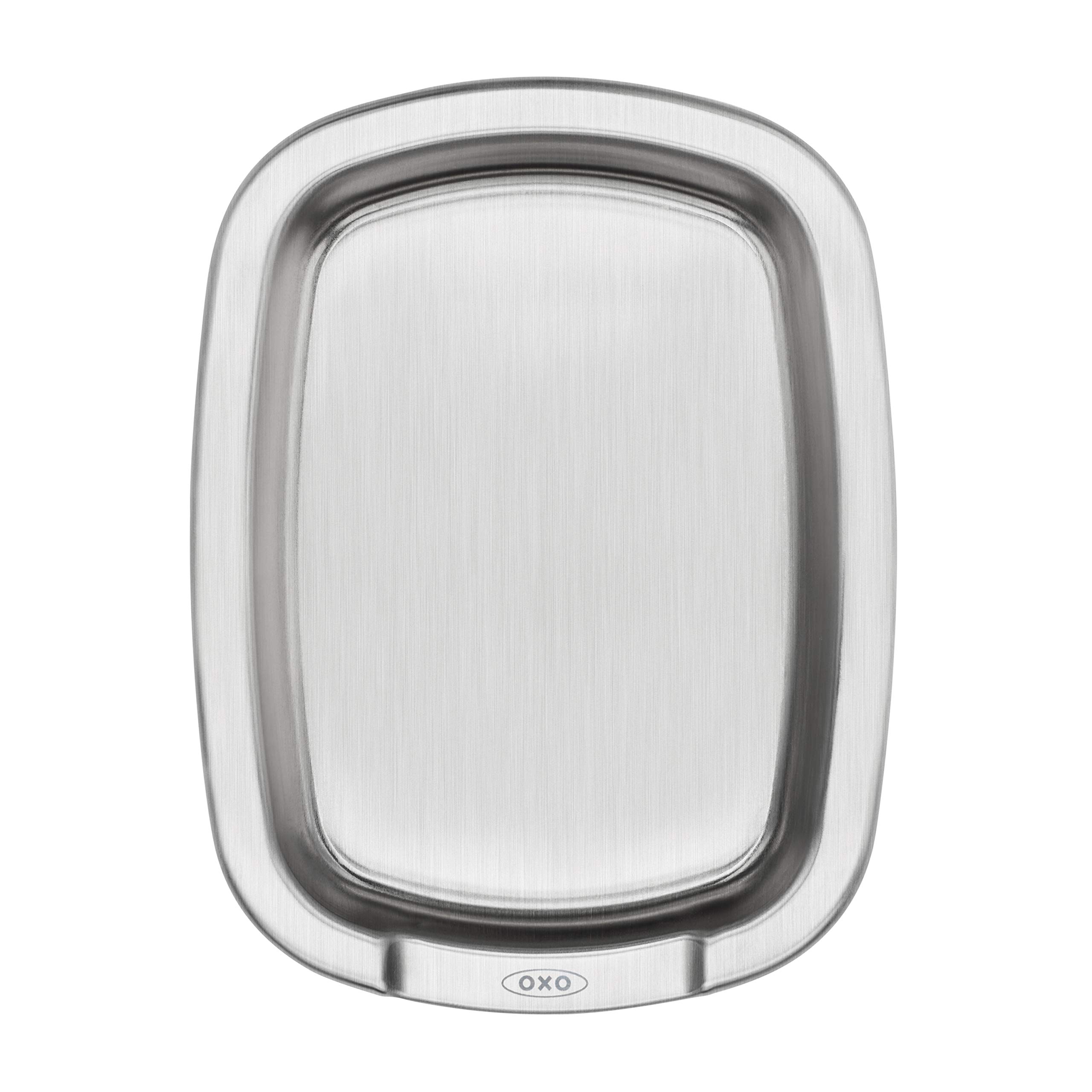 OXO Good Grips 13245300 Good Grips Non-Slip Spoon Rest, Inoxidable, Stain Less Steel