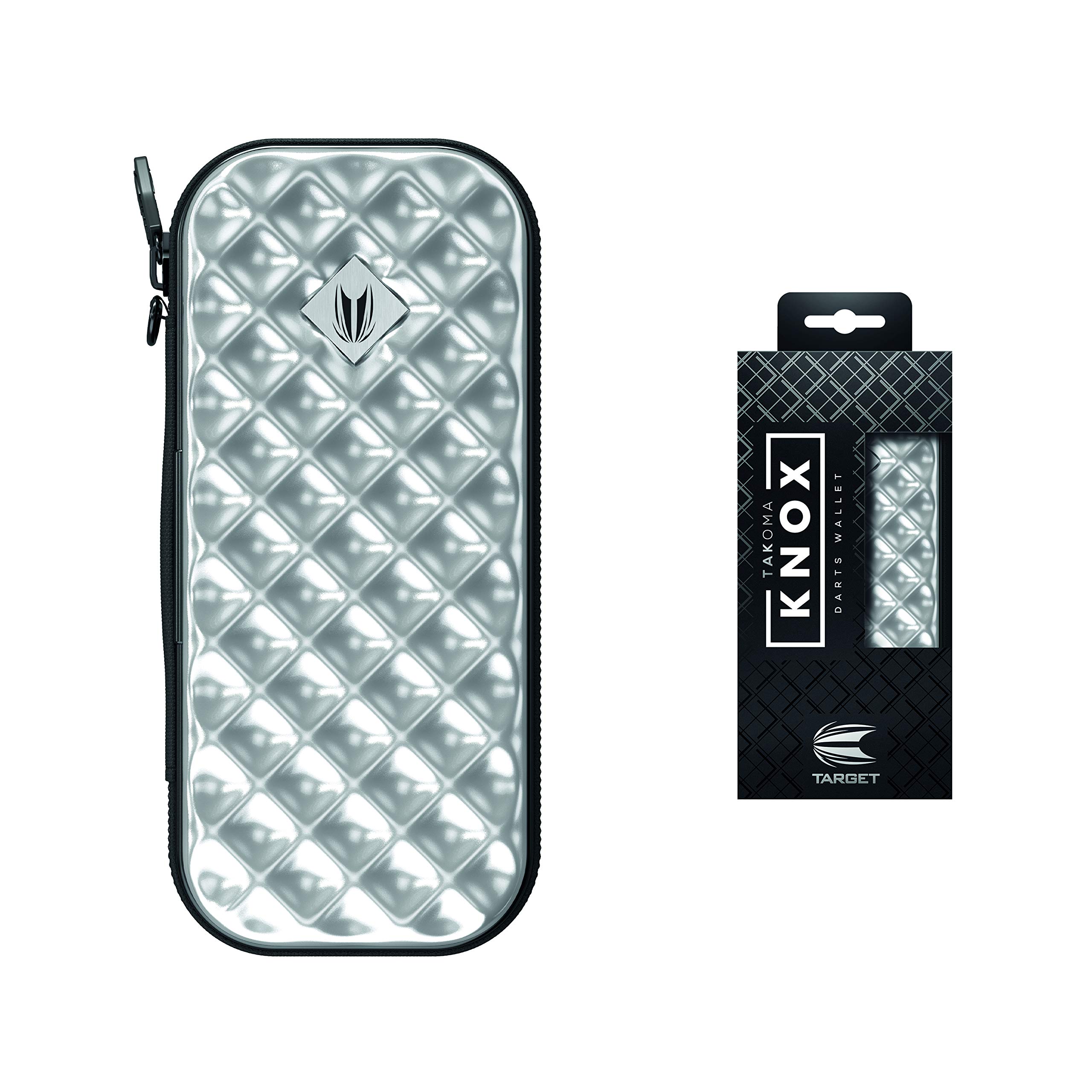 Target Darts Takoma Knox Design Darts Case - Silver Darts Wallet