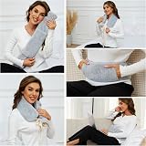 Thimmamma Long Hot Water Bottle 2L with Cover and Pocket 72cm view 6