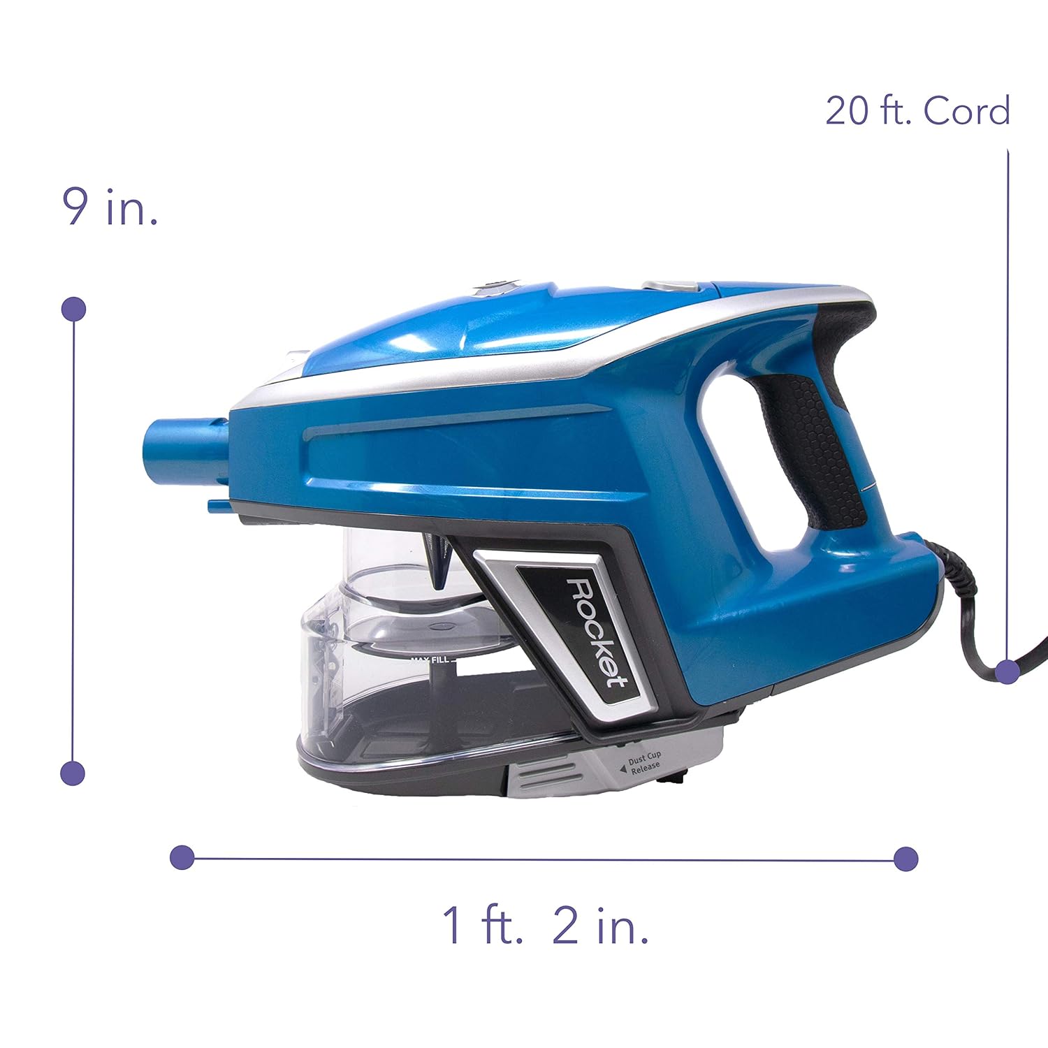 Handheld Base & Handle Attachment Vacuum Filter Set Included! Gold