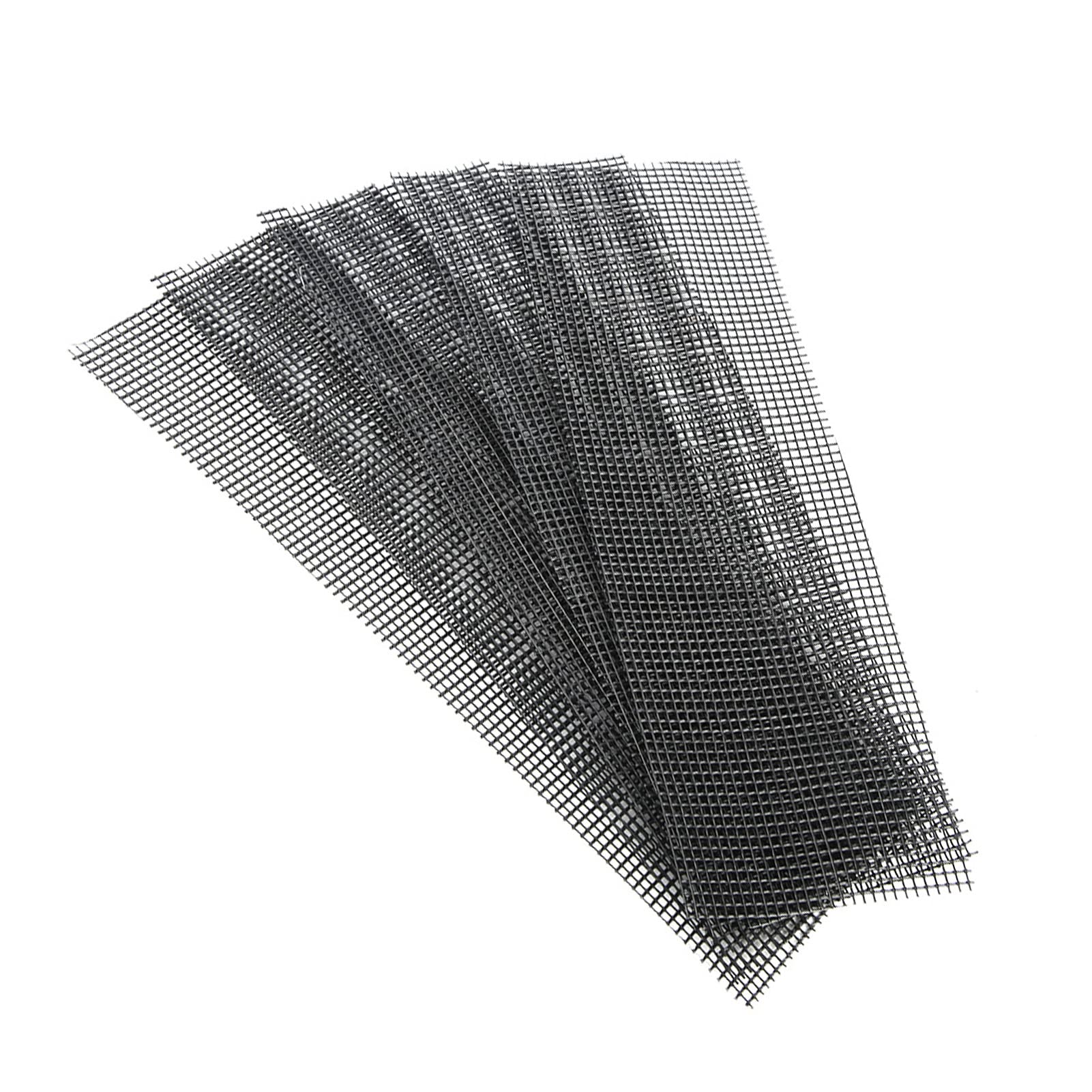 5PCS Flower Pot Mesh Pad, Gardening Flower Plastic impermeable Pad Plant Potting Bonsai Bottom Grid Mat - Prevent Soil Loss Breathable Gasket(30 * 10cm)