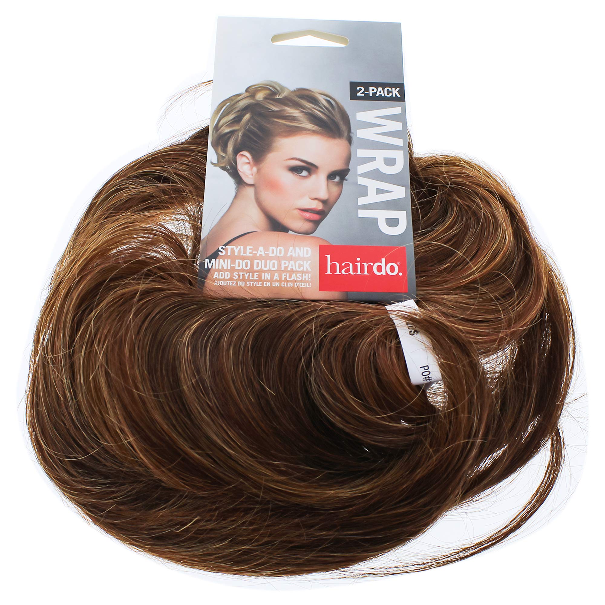 Hairdo Style-a-do And Mini-do Duo Pack - R28S Glazed Fire Bright Red for Women 2 Pc Hair Wrap